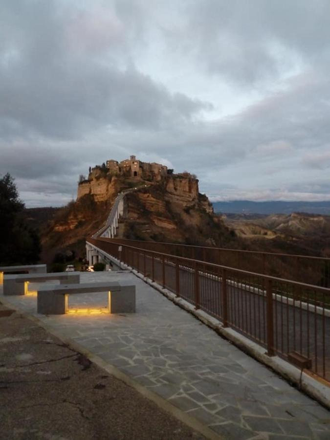 Ferienwohnung Il Vento E La Ginestra Bagnoregio Exterior foto