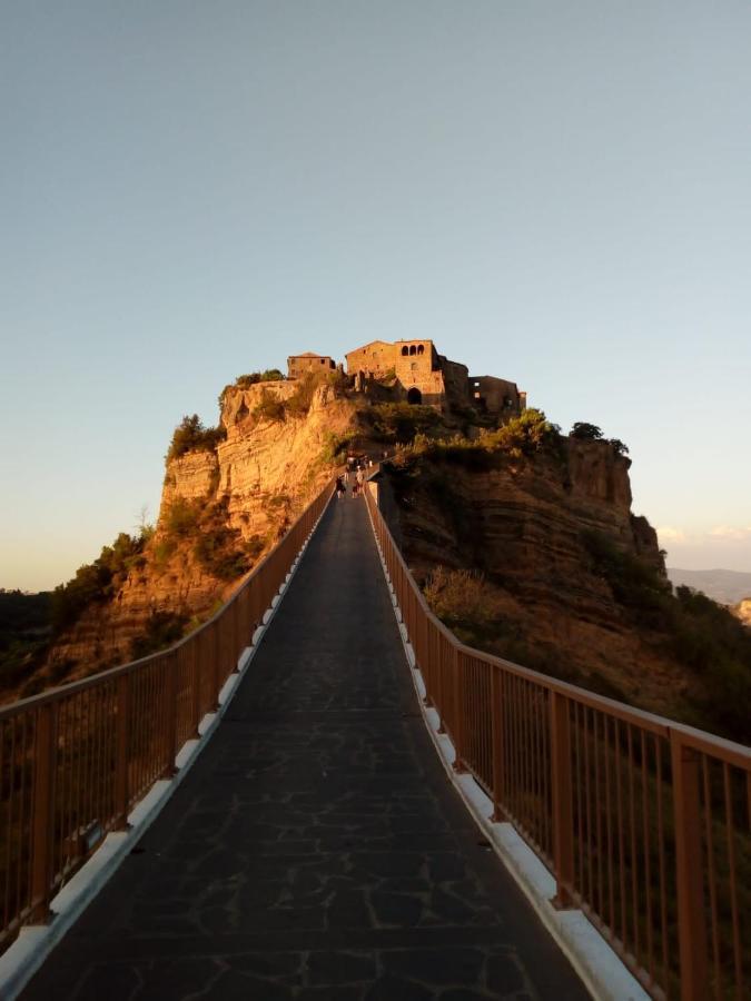 Ferienwohnung Il Vento E La Ginestra Bagnoregio Exterior foto